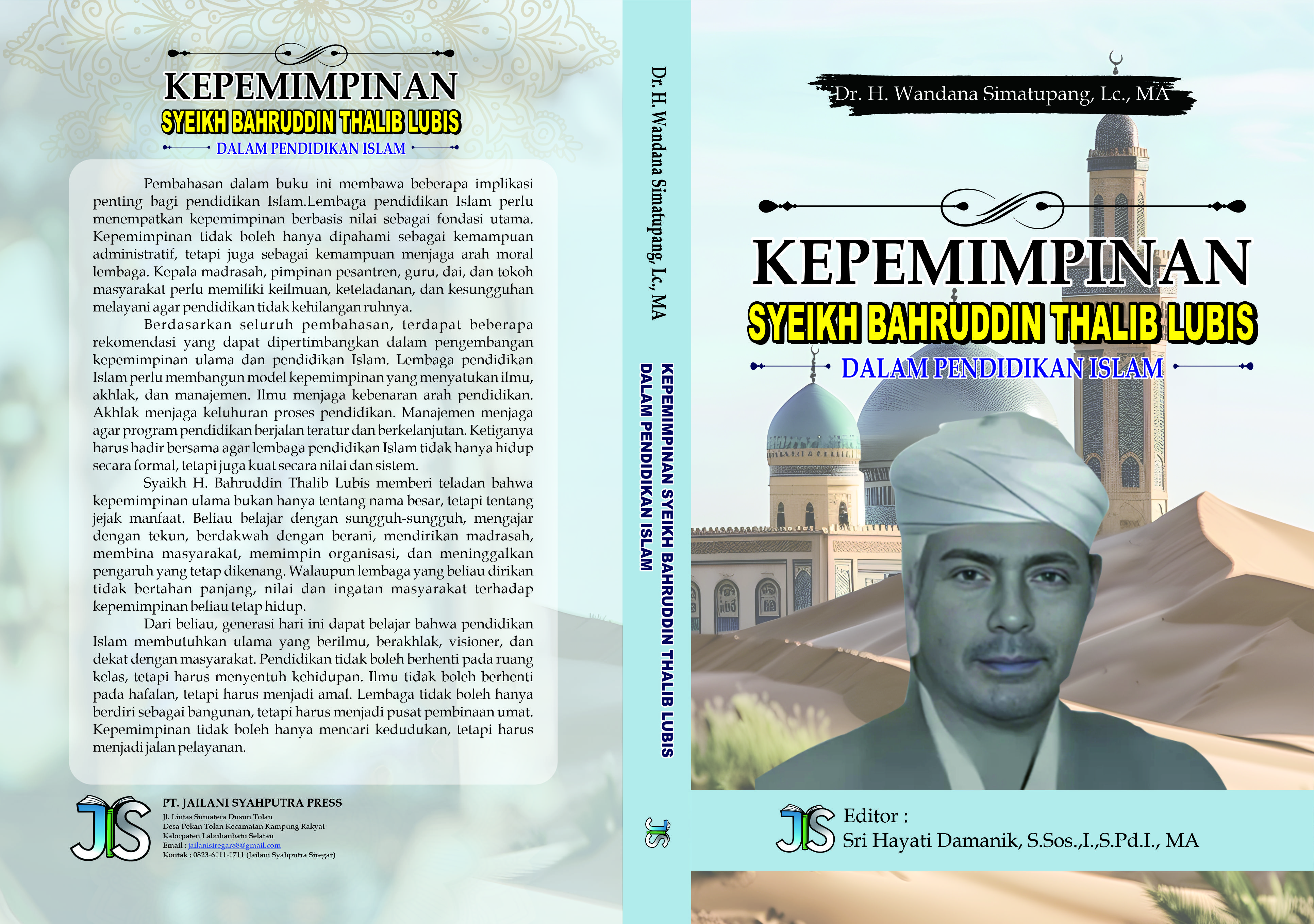 KEPEMIMPINAN SYEIKH BAHRUDDIN THALIB LUBIS DALAM PENDIDIKAN ISLAM